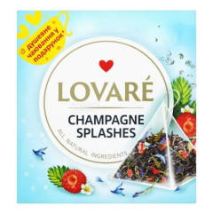 Чай Lovare пірамід CHAMPAGNE SPLASHES