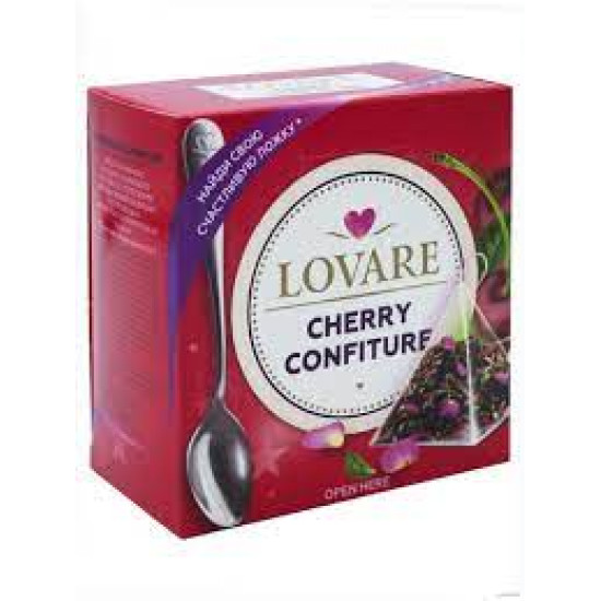 Чай Lovare пірамід CHERRY CONFITURE