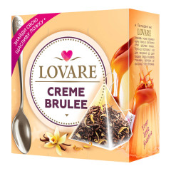 Чай Lovare пірамід CREMA BRULEE