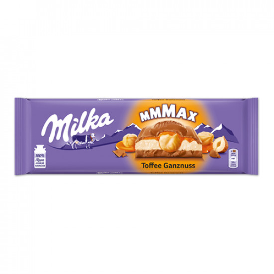 шоколад Milka з карамелькою 300гр