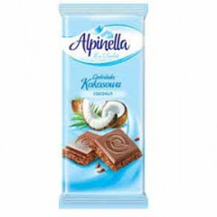 шоколад Alpinella з кокосом