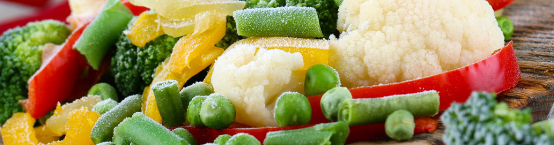 Заморожені овочі та фрукти